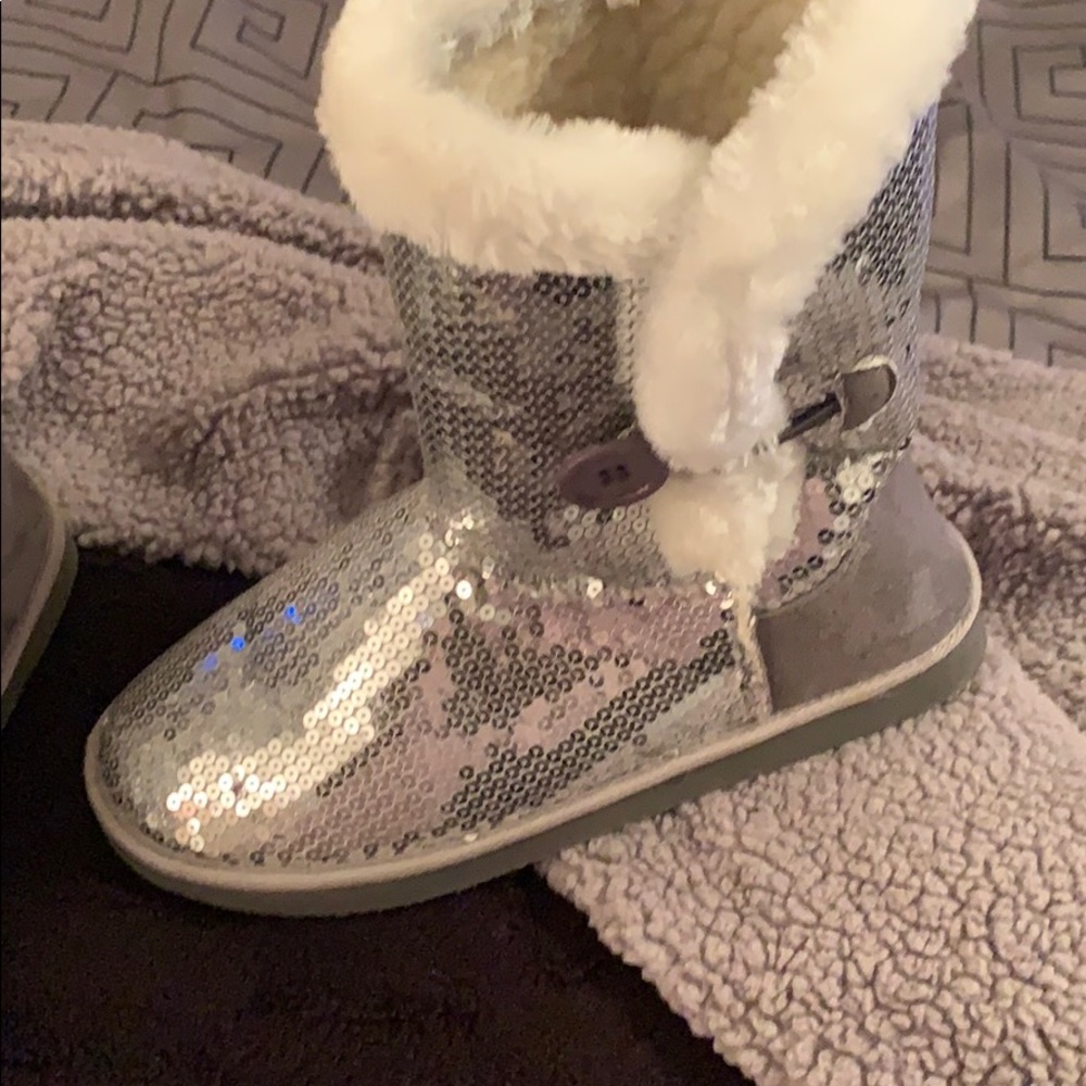 Glitter Boots